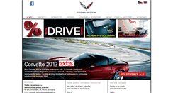 Desktop Screenshot of corvette-bratislava.sk